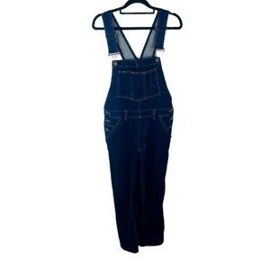 RVCA Womens Blue Denim Jumpsuit Size 26